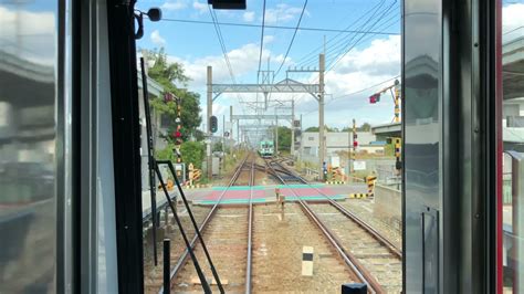 西鉄天神大牟田線3000形特急列車水都車両柳川駅〜天神駅間前面展望2021年10月23日土14時36分頃 Youtube