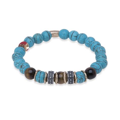 Pulsera Unisex Platadepalo Beads Umar Platadepalo