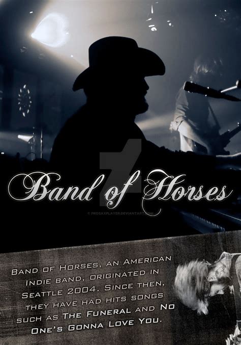 Band Of Horses Poster Revised By Prosaxplayer On Deviantart