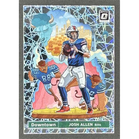 Josh Allen Donruss Optic Downtown Pristine Auction