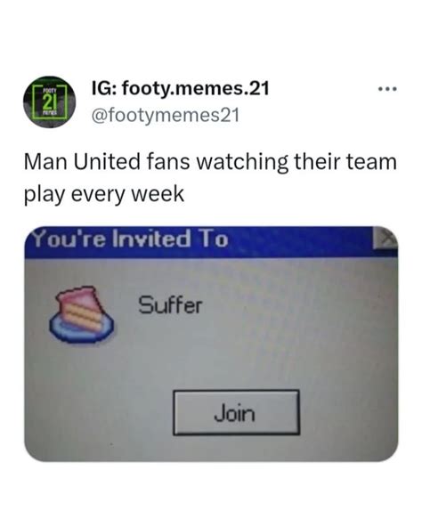 Man United fans every game : r/footballmemes