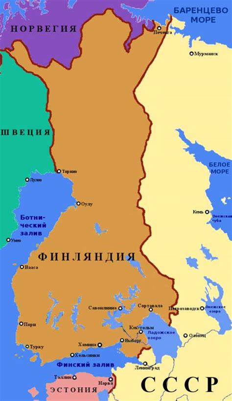 Граница с финляндией до 1939 года карта Советско финская граница на