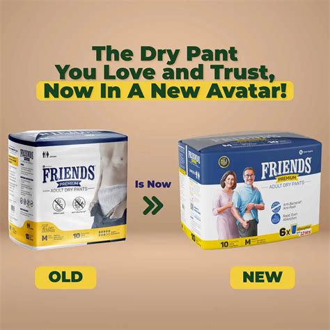 Friends Premium Adult Diapers Pant Style Friends Diaper