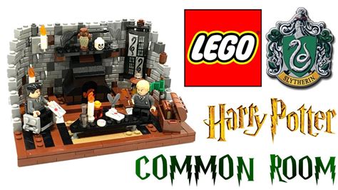 Lego Harry Potter Slytherin Common Room Moc 2020 Edition Youtube