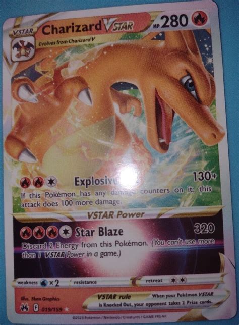 Karta Pokemon TCG CRZ 019 159 Charizard VStar Rosocha Kup Teraz Na