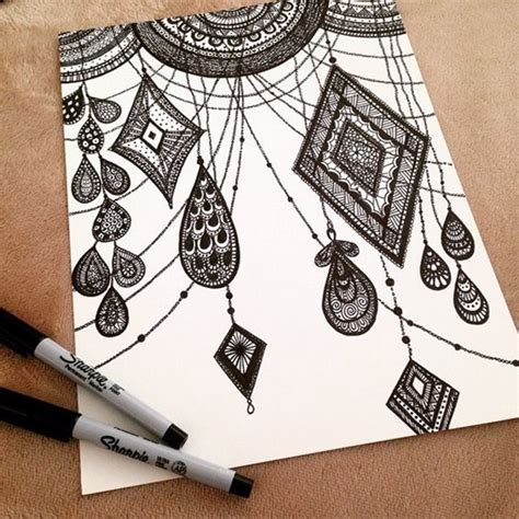 Absolutely Beautiful Zentangle Patterns For Many Uses Page Of