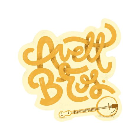 Avett Brothers Banjo Vinyl Sticker - Etsy