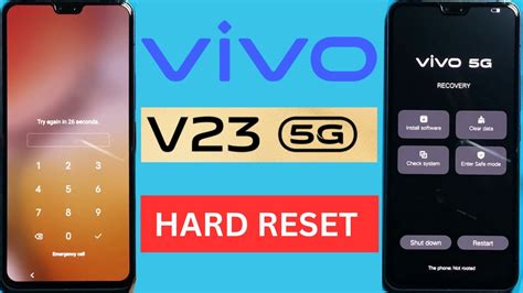 Vivo V23 Hard Reset Unlock Screen Without PC PIN Pattern Passwork