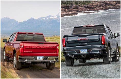 2021 Chevrolet Silverado 1500 Vs 2021 Gmc Sierra 1500 U S News