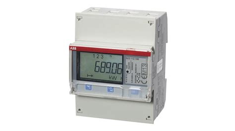 2cma100164r1000 B23 112 100 Abb 3 Phase Lcd Energy Meter Type