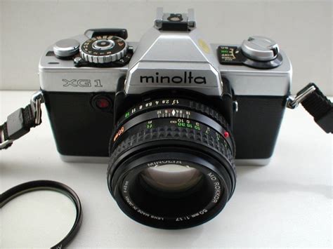 Minolta XG 1 Reflexcamera Met Minolta MD 50mm F 1 7 Lens Catawiki