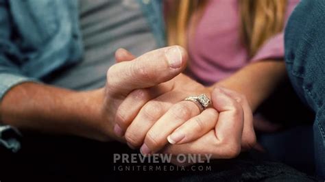 A Married Couple Holding Hands - Stock Videos | Harp Creative