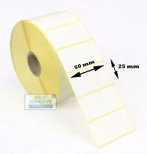 2000 - Zebra GK420D - 50 x 25mm Direct Thermal Labels | eBay