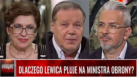 DLACZEGO LEWICA PLUJE NA MINISTRA OBRONY YouTube