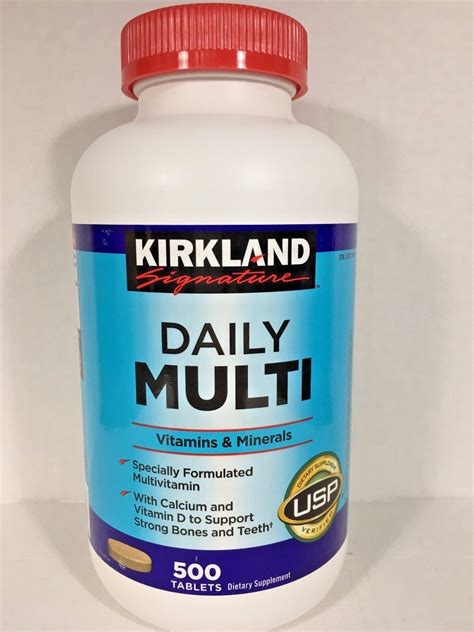 Kirkland Signature Daily Multi 500 Tablets Ufabet