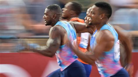 VIDEO: Justin Gatlin wins Lausanne Diamond League 100m in 9.96 seconds - Video Eurosport