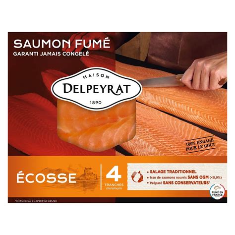 Les Saumons Truites fumés Maison Delpeyrat