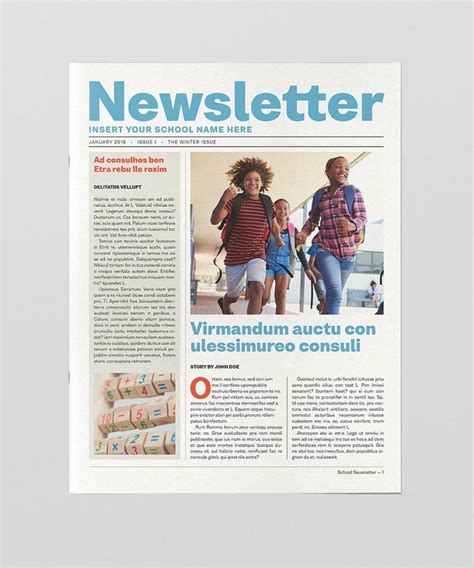 How To Create A School Newsletter Template In Indesign Envato Tuts