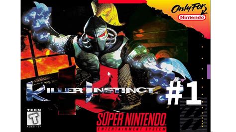 Killer Instinct On Super Nintendo Nso Part Youtube