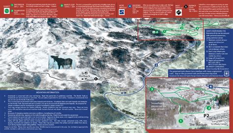 Snowbasin Nordic Trail Map - Huntsville UT 84317 • mappery