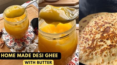 HomeMade Desi Ghee How To Make Desi Ghee At Home From Butter Ghee