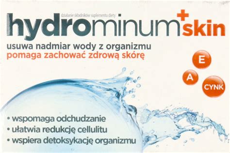 HYDROMINUM Skin tabletki usuwające nadmiar wody z organizmu