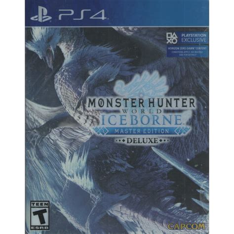 Monster Hunter World: Iceborne Master Edition Deluxe - Playstation 4 ...