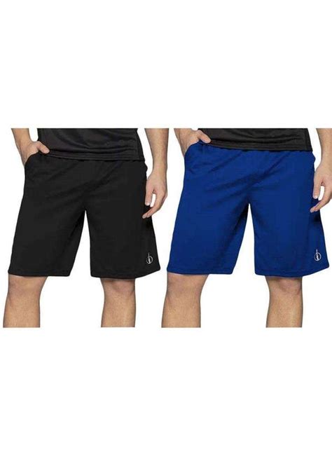 Kit Bermudas Selene Dry Sport Masculina Preto Esporte Legal