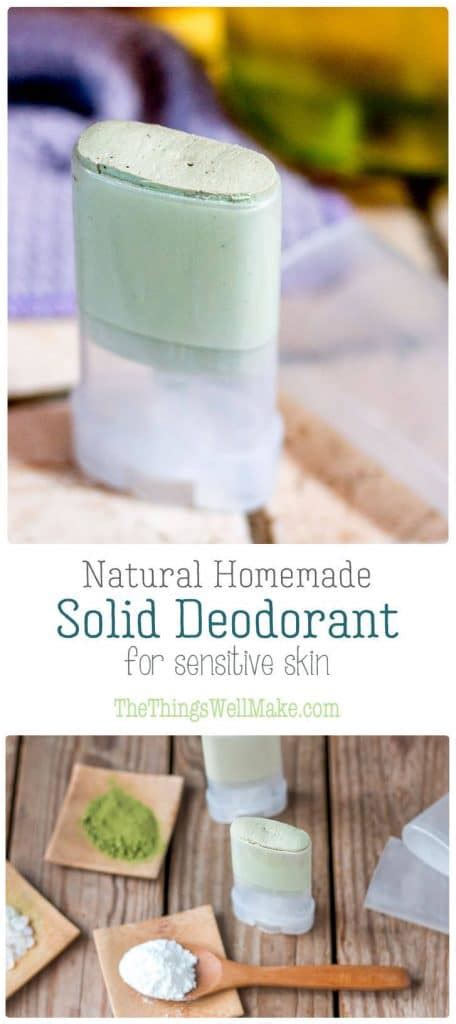 Natural Homemade Deodorant For Sensitive Skin Oh The Things We Ll Make