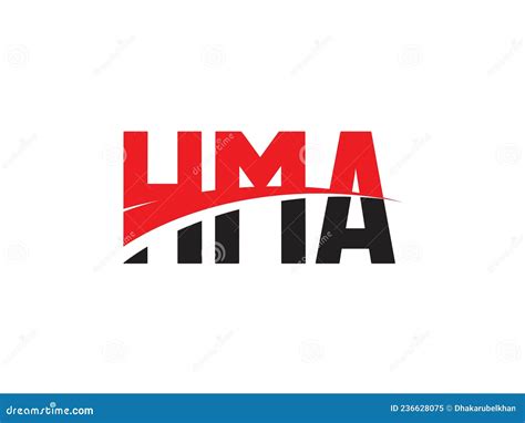 Hma Letter Initial Logo Design Vector Illustration Stock Vector