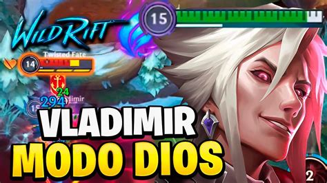 Nuevo Campe N Vladimir Modo Dios Imparable Wild Rift Youtube