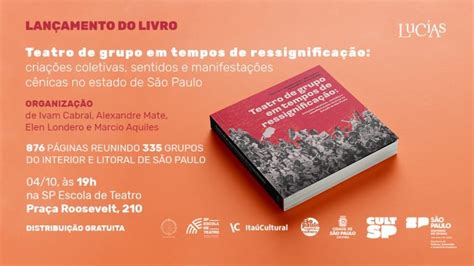 Associação dos Artistas Amigos da Praça e SP Escola de Teatro lançam