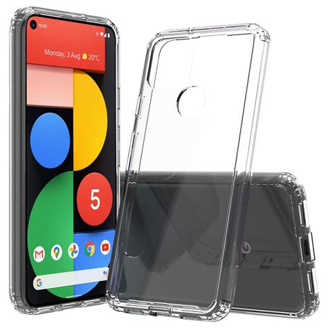 Hybrid Fusion Shockproof Case For Google Pixel Clear