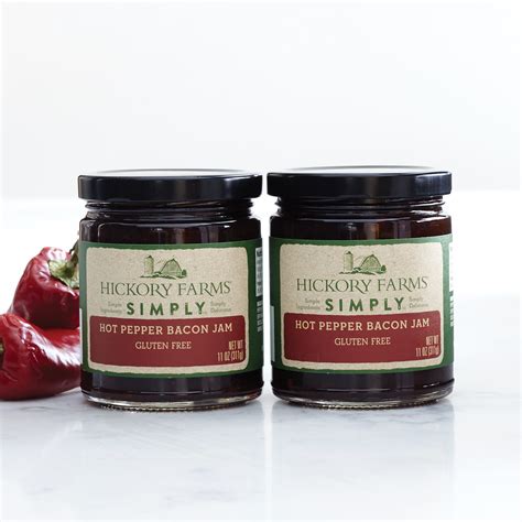 Hickory Farms Simply Hot Pepper Bacon Jam Hickory Farms