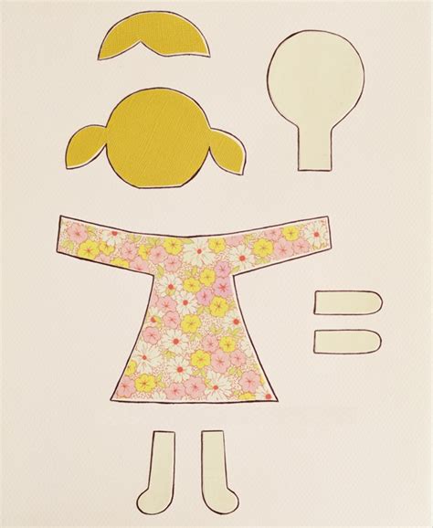 Выкройка куколки