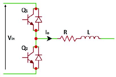 Circuit Schematic Phase Leg A Of The Three Phase IGBT Module 1