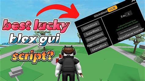 Op Best Lucky Blox Gui Script Hydrogen And Fluxus And Delta Youtube