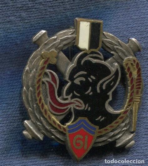 Francia insignia 61ème ra régiment dartilleri Vendido en Venta