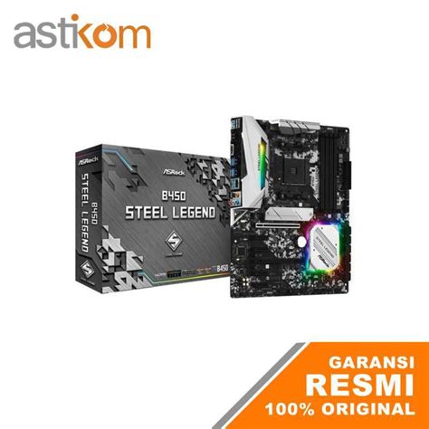 jual motherboard asrock  steel legend  seller astikom sumerta