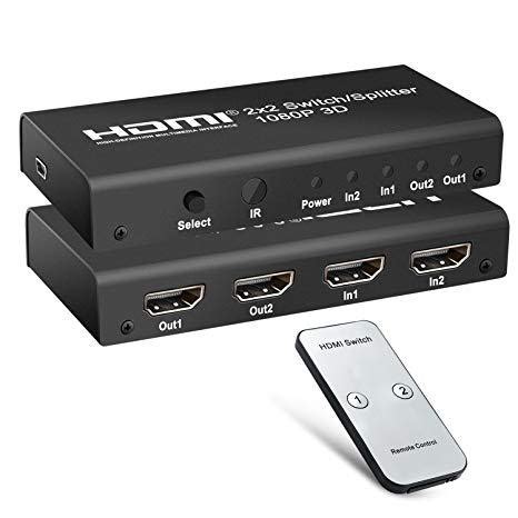 Qué es un splitter HDMI y en qué se diferencia de un switch