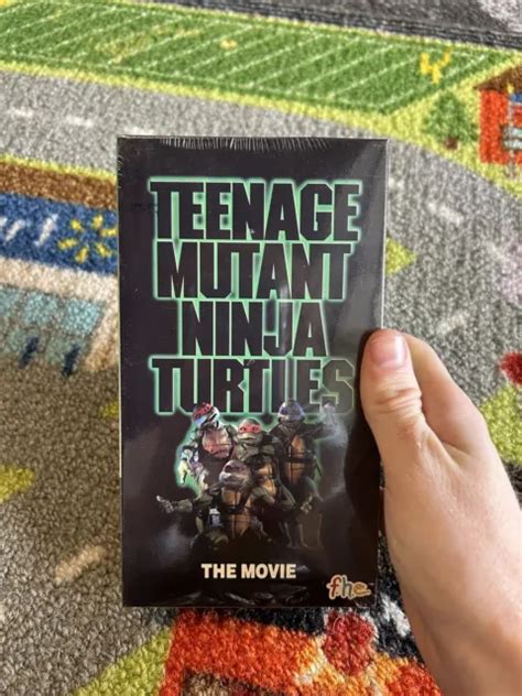 Teenage Mutant Ninja Turtles The Movie Vhs Film Original