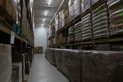 Our 20 000 Sq Ft Air Conditioned GMP NSF Certified Warehouse Contains