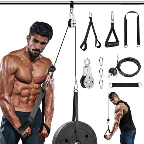 Buy Riiai Weight Cable Pulley System Gym Upgraded Cable Pulley