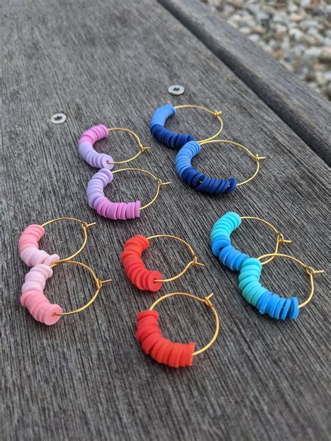 Hoop Earrings Diy Beaded Jewelry Earrings Beaded Necklace Diy