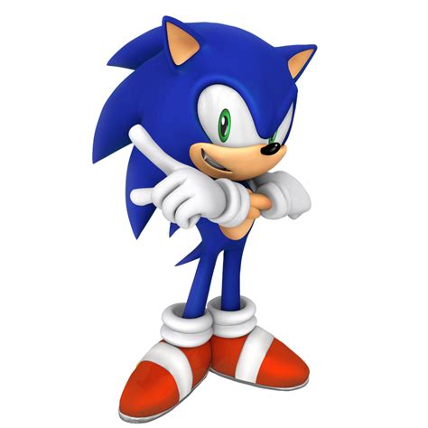 Dreamcast Era Sonic Cross Pose render by Nibroc-Rock on DeviantArt