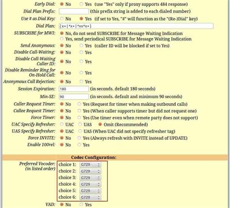 Grandstream Device Configuration Settings Altotelecom Call Center