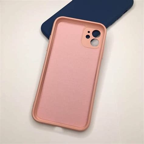 Capa IPhone 11 Rosa Silicone Premium Loja Do Maria