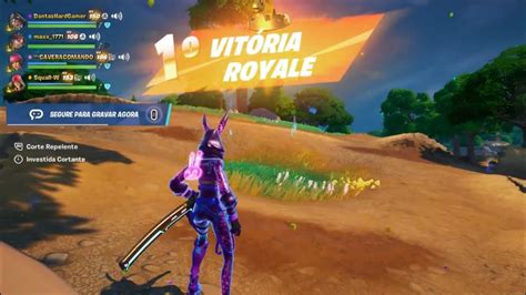 FORTNITE VITÓRIA COROADA CAVERACOMANDO SQUALL W E MAXX 1771 YouTube