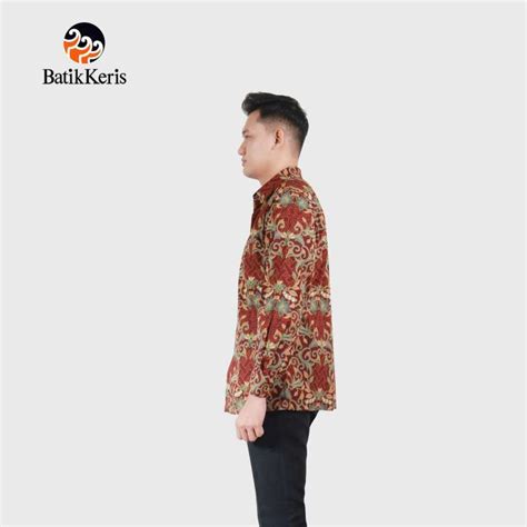 Jual Batik Keris Kemeja Reguler Fit Lengan Panjang Keris Batari Laksana