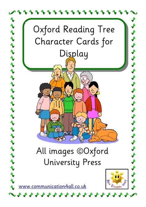 Oxford Reading Tree Characters Printable